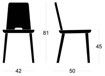 SIPA Стул ясеня Tablet sun-id-1469066 - Вид №3