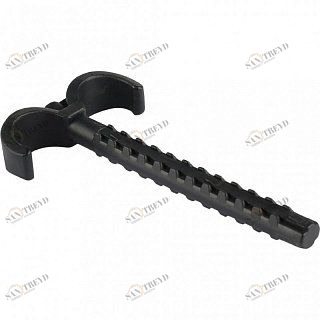 Дюбель-крюк двойной, для труб d=32мм, длина 80мм STOUT SMF0003028032