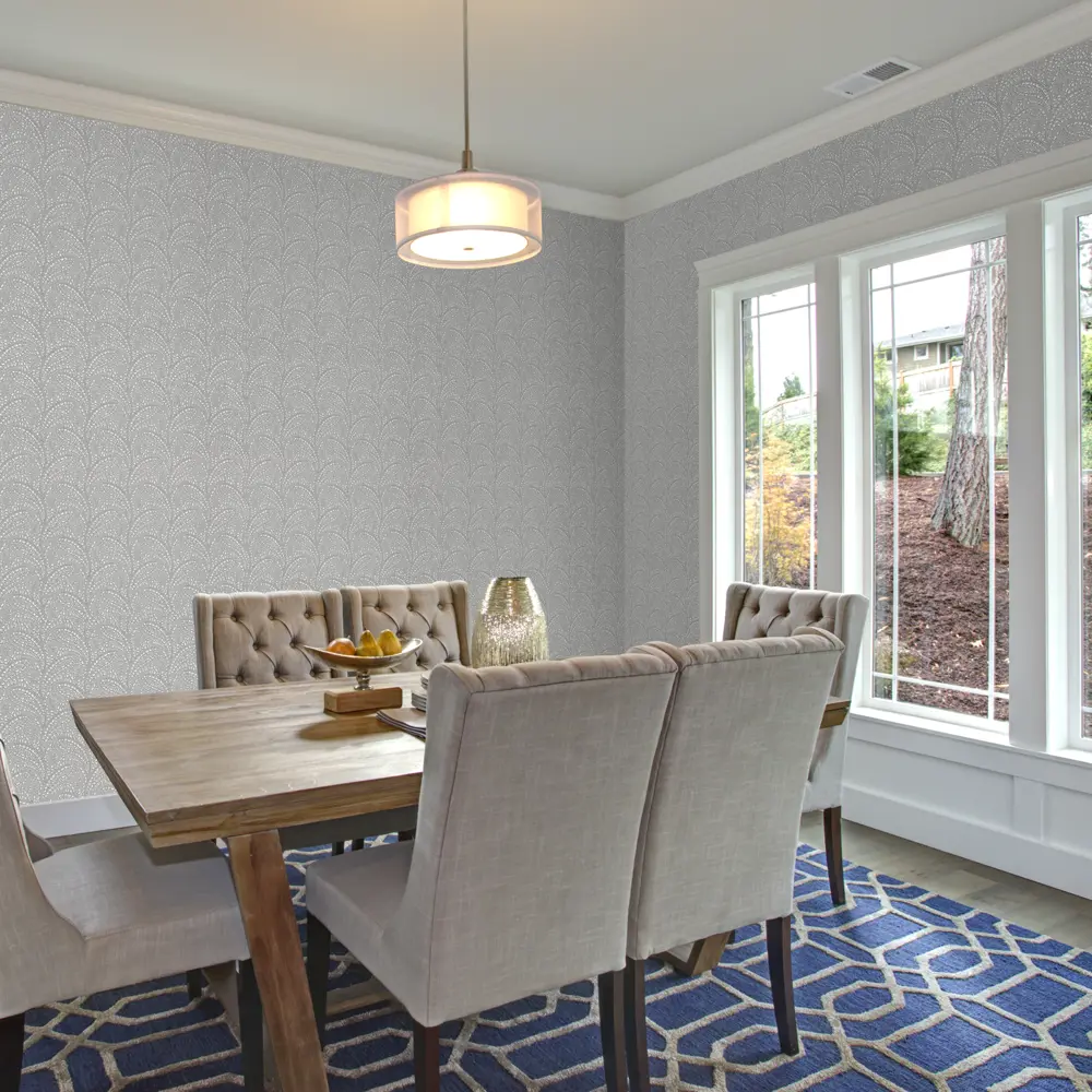 Обои флизелиновые Ateliero Kiyar серые 1.06 м 38332-06 STLM-2083281 - Вид №4