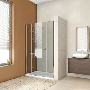 Душевая дверь в нишу 150x200 GK-863P стекло прозрачное 6 мм GUTEWETTER TREND DOOR
