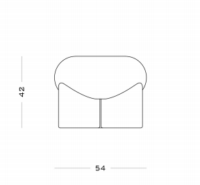 Secolo Ollie мягкий пуф Apollo - Вид №3