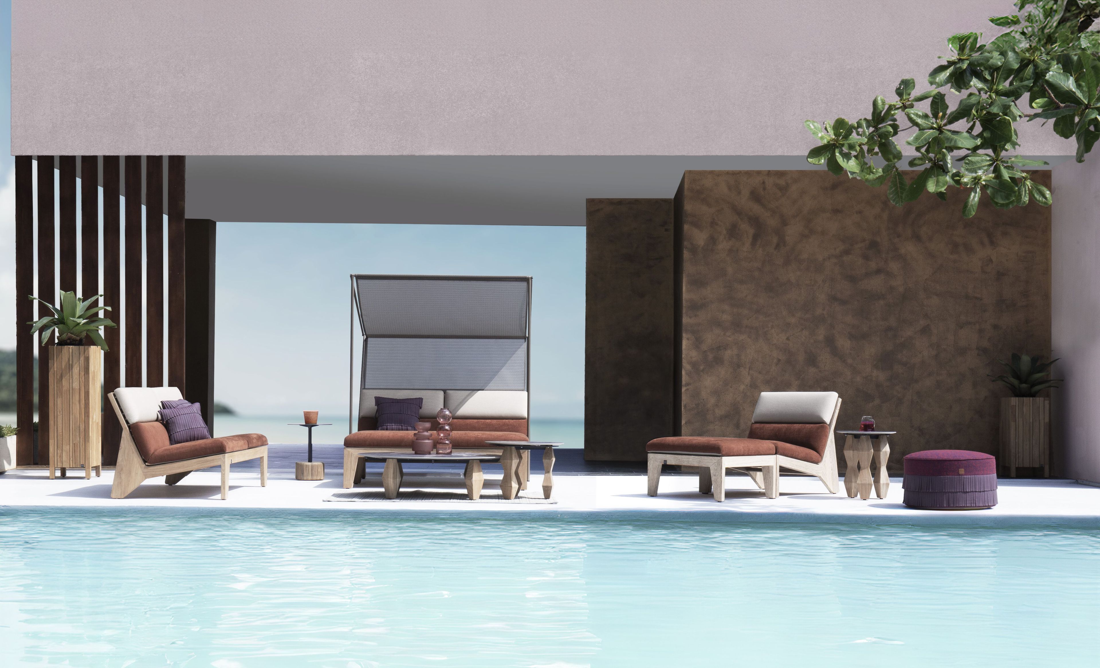 2-местный ТИК садовый диван MAMAGREEN Labuan ARCH-00085589 - Вид №6