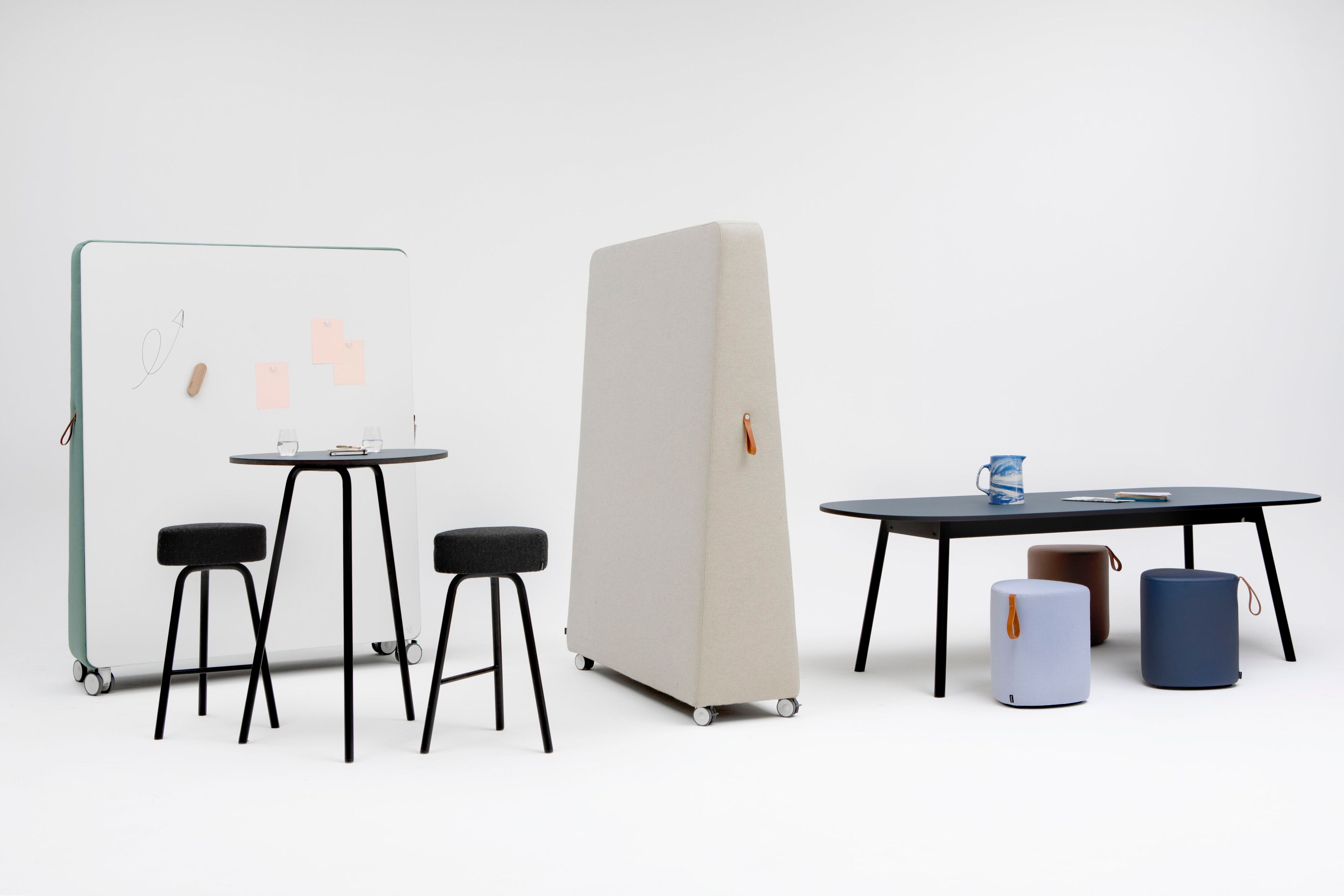 Звукопоглощающая ткань мобильный офис перегородка Cascando Trunk ARCH-00109126 - Вид №2