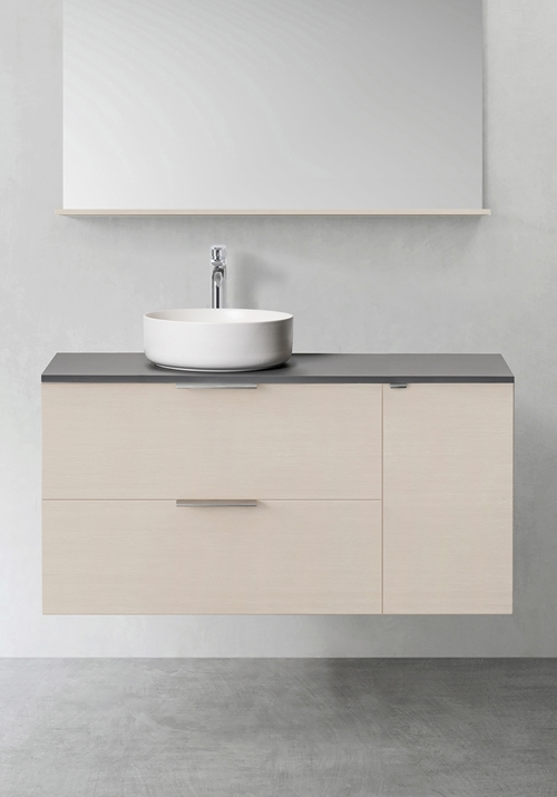 1390514 Шкаф Для Умывальника Форма 800 M Боковой Модуль Soft ... Hafa Ясень 