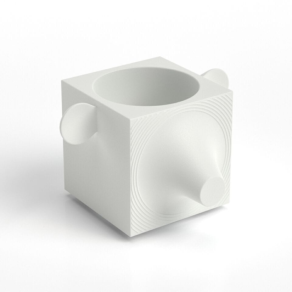 Квадратный полиэтиленовый садовый горшок Lyxo Design FERA CAPO ARCH-00031111 - Вид №15