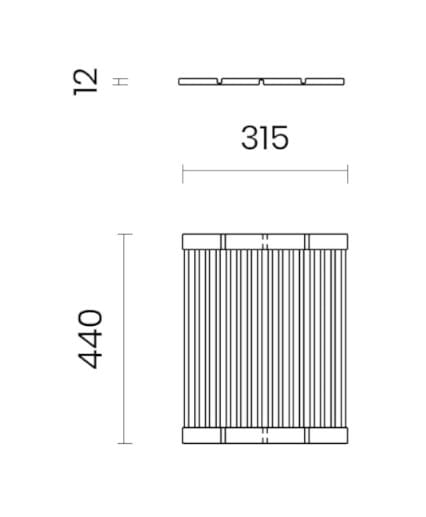 Нержавеющая сталь складной rollmat капельница TASCA 051. XI / XX / XY / XZ ARCH-00126713 - Вид №3
