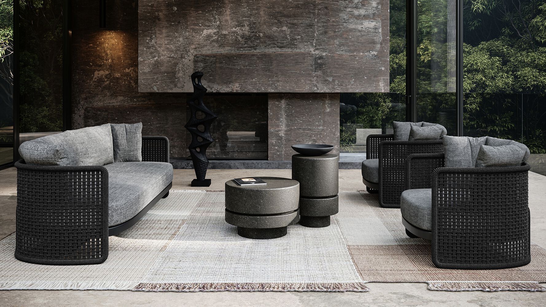 Круглый садовый столик SNOC Miura ARCH-00046218 - Вид №6