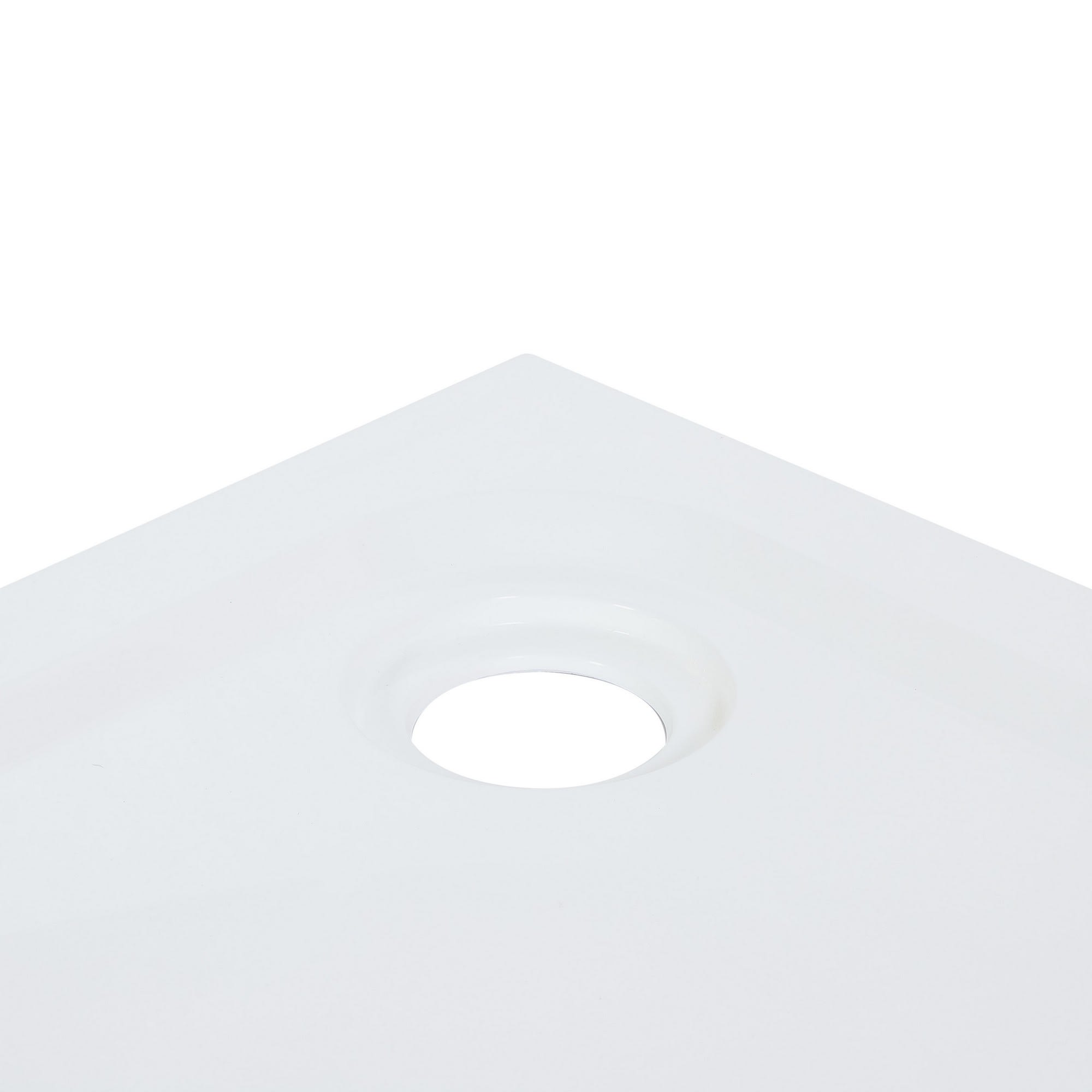 18693360 Поддон душевой 1/4 круга Эклипс литьевой мрамор 100х100 см Santreyd  - Вид №1