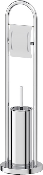 DEF 002 Стойка с 2-мя аксессуарами для туалета 80 cm DEFESTO Pro