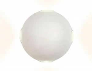 Уличный настенный светильник светодиодный на 4 лампы D 10 см белый Sota FW134 AMBRELLA LIGHT SOTA 00-3898283 Белый