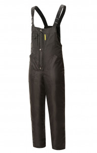 65021 Полукомбинезон зимний влагозащитный черный  Зимняя спецодежда  размер 52-54/170-176