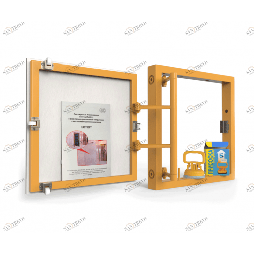 Ревизионный люк под плитку, распашной на присоске 600Х600 ВОЗРОЖДЕНИЕ sun-id-1025267