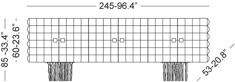 Il Pezzo Mancante Буфет из массива дерева с распашными дверцами Il pezzo 10 sun-id-1463172 - Вид №4