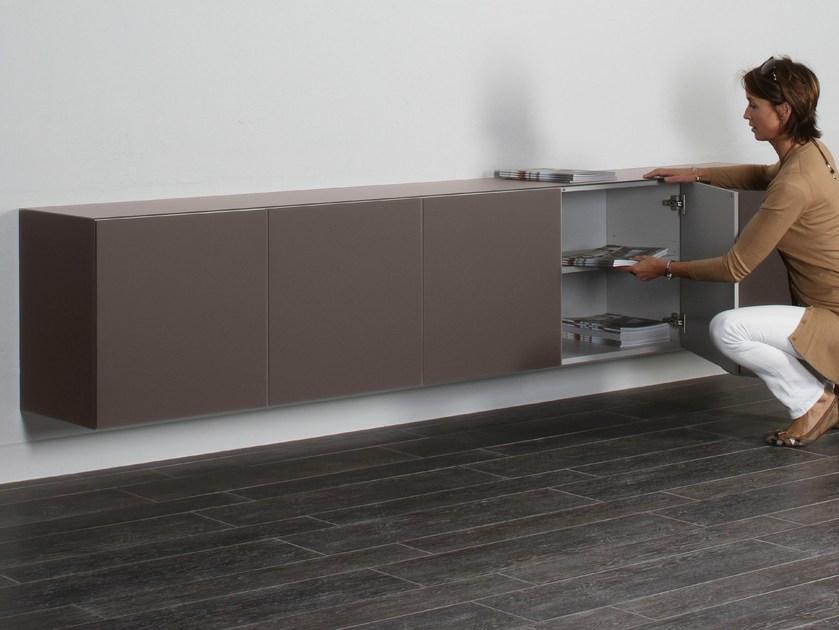 Joli Подвесной буфет из керамогранита с распашными дверцами Cube sun-id-1488080 - Вид №1