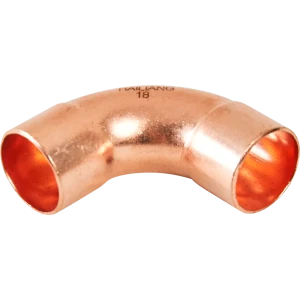 Отвод двухраструбный Hailiang ø18 мм медь