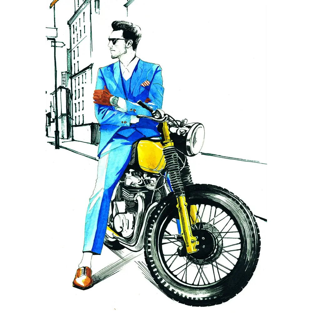 Постер «На стиле» 21x29.7 см Santreyd STLM-2030723