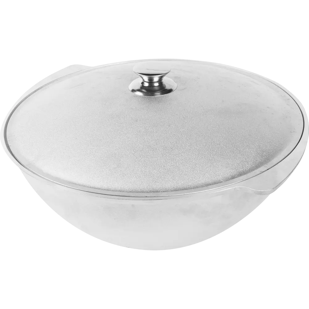 Казан алюминиевый с крышкой Союзгриль 8 л Santreyd STLM-2001041