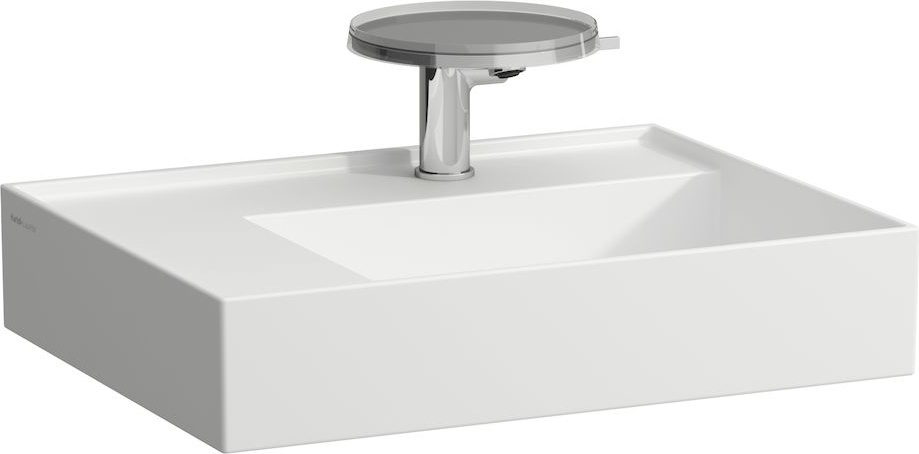 H8103354001581 Раковина с полочкой слева, со специальным скрытым сливом LAUFEN PRO - Вид №17