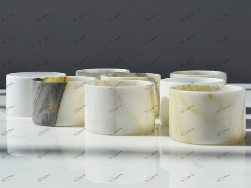 FranchiUmbertoMarmi Бокал для ликера из мрамора sun-id-1472743