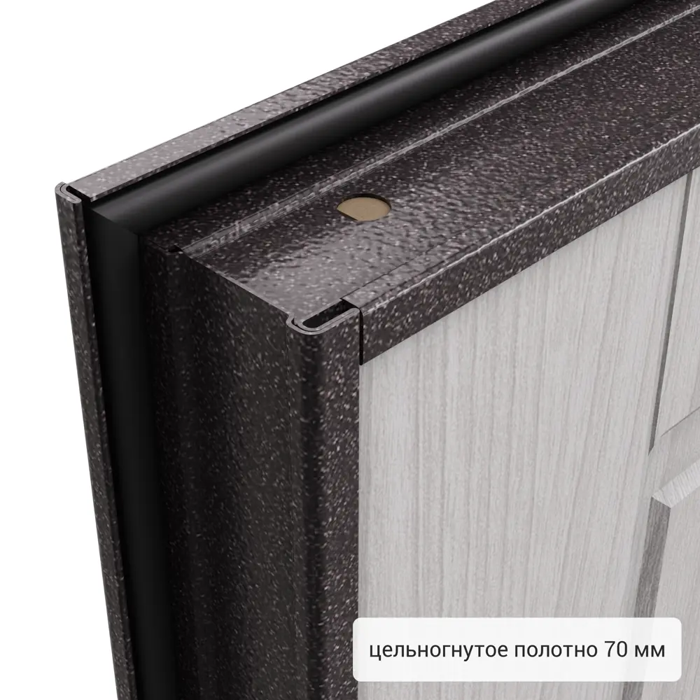 Дверь входная металлическая Страйд, 950 мм, правая, цвет летиция айс TOREX STLM-2169535 - Вид №12