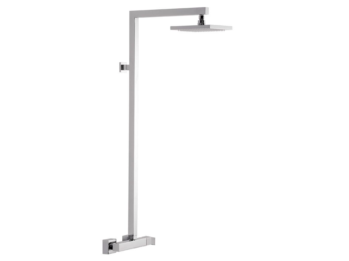 Хромированная латунная настенная душевая колонна с душем Daniel Rubinetterie Skyline ARCH-00073651 - Вид №1