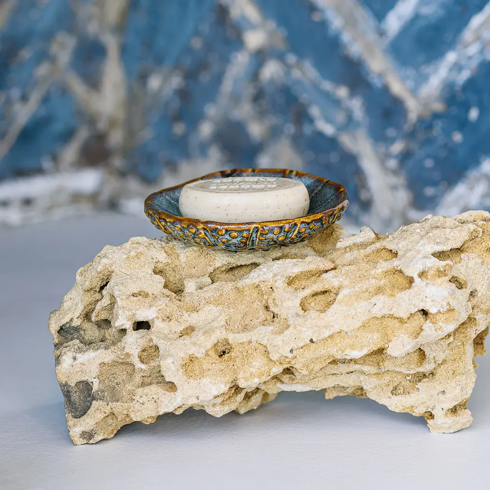 Мыльница Mare керамика цвет голубой-коричневый Santreyd STLM-2064228 - Вид №6