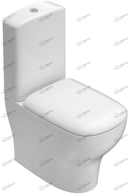 Ge004.bi Компакт унитаз с бачком Белый Ceramica Globo Genesis Италия