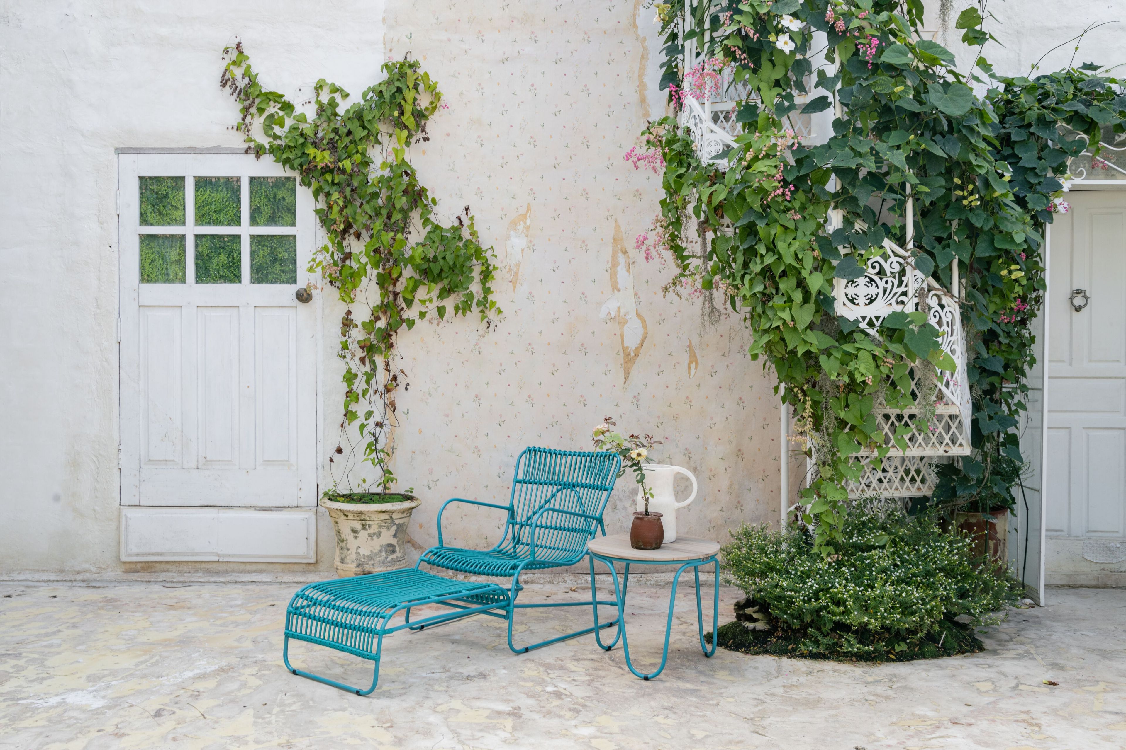 Алюминиевая Садовая кровать с подлокотниками cbdesign Lucie ARCH-00016885 - Вид №1