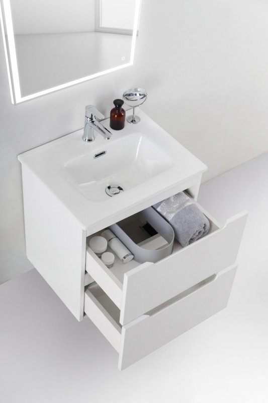 Мебель для ванной комнаты BelBagno ETNA 39-500 Bianco Lucido  - Вид №1