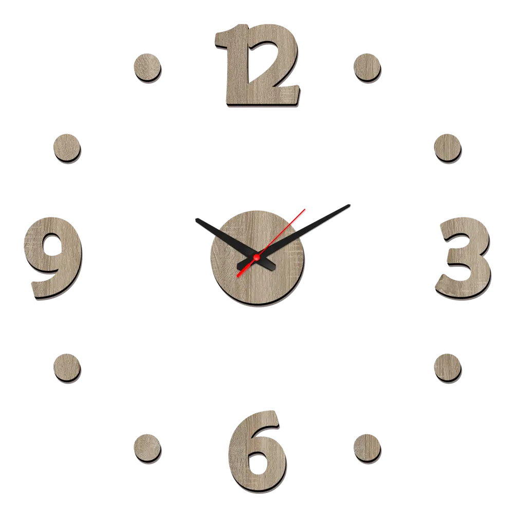 Часы настенные 70-80D дуб Santreyd STLM-2204877 - Вид №1