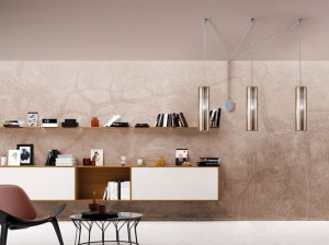 Подвесной светильник из дутого стекла