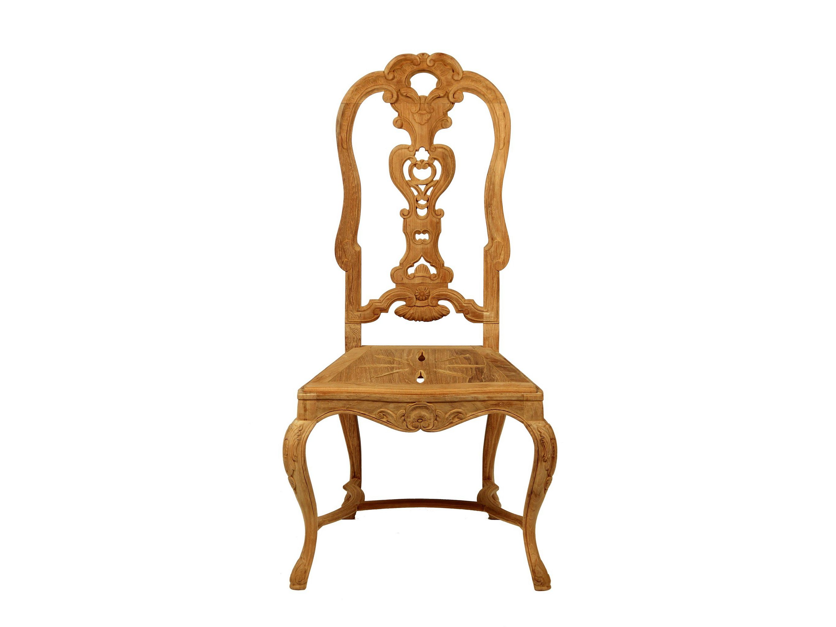 Стул для сада из тикового дерева ASTELLO Muscari ARCH-00038224 - Вид №1