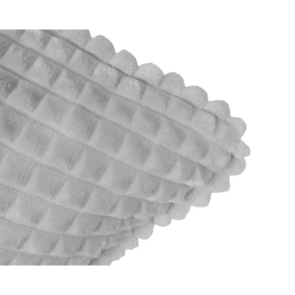 Подушка декоративная Плюш 40х40 см серая LINEN WAY STLM-2209921 - Вид №2