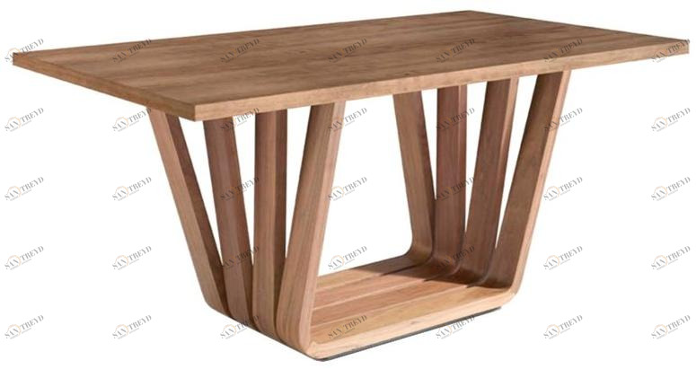 Angel Cerdá Прямоугольный деревянный стол для гостиной Nature life 1068.02 Angel Cerda