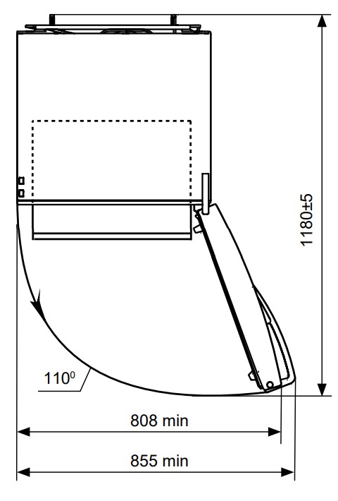 9031708 Холодильник с морозильником   ATLANT ХМ-4621-151 черный STDN-0049354 - Вид №13