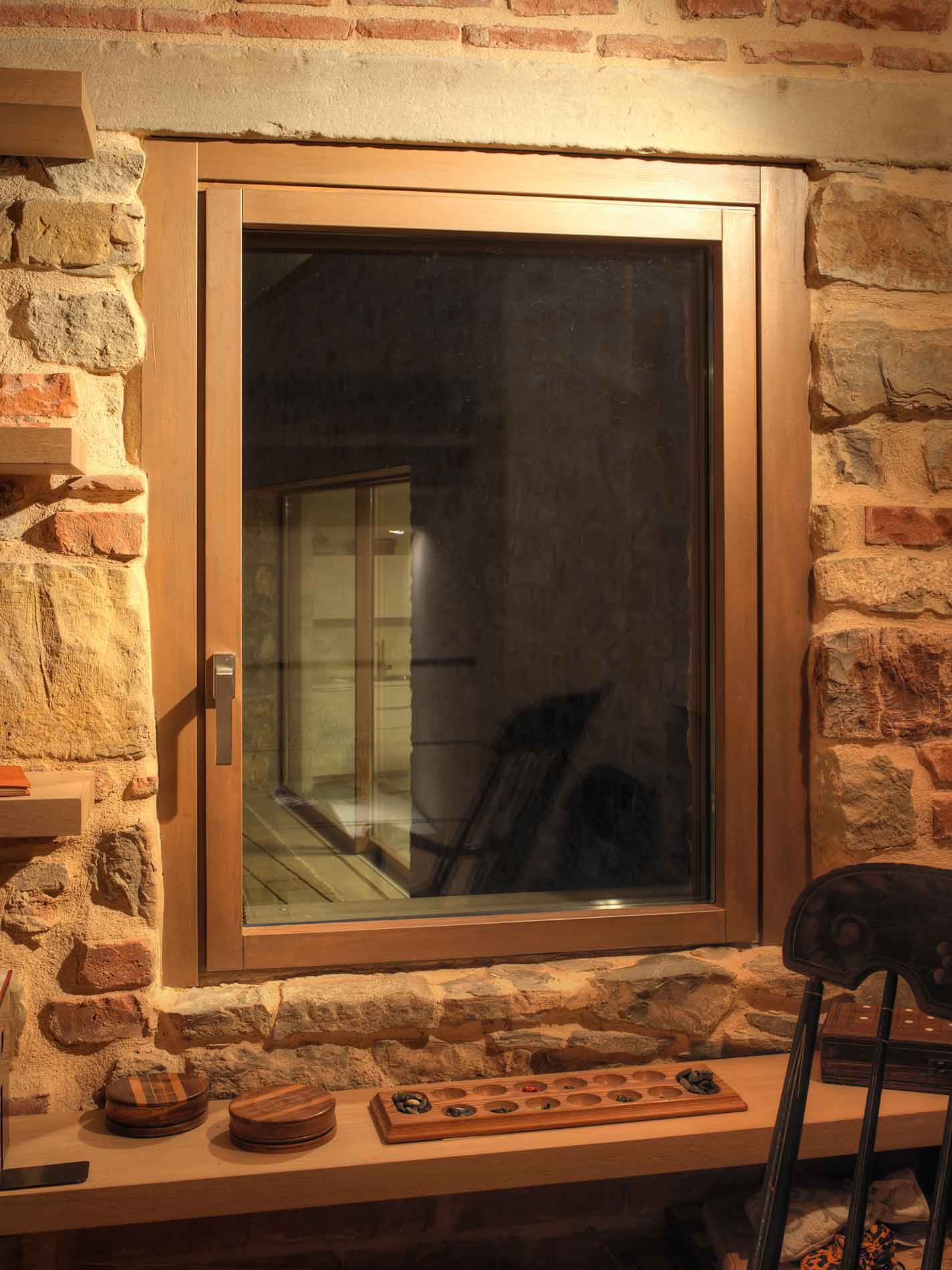 Деревянное окно с двойным остеклением Carminati Skyline System ARCH-00047345 - Вид №6