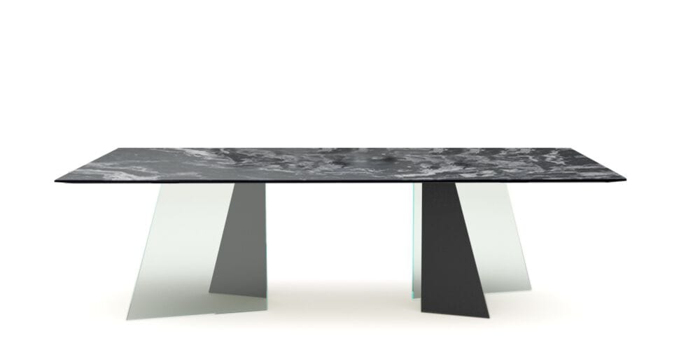 Прямоугольная столешница из закаленного стекла Devina Nais Free ARCH-00038201 - Вид №26