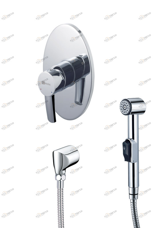 LM3219C Смеситель Atlantiss с гигиеническим душем, встраиваемый LEMARK ATLANTISS 