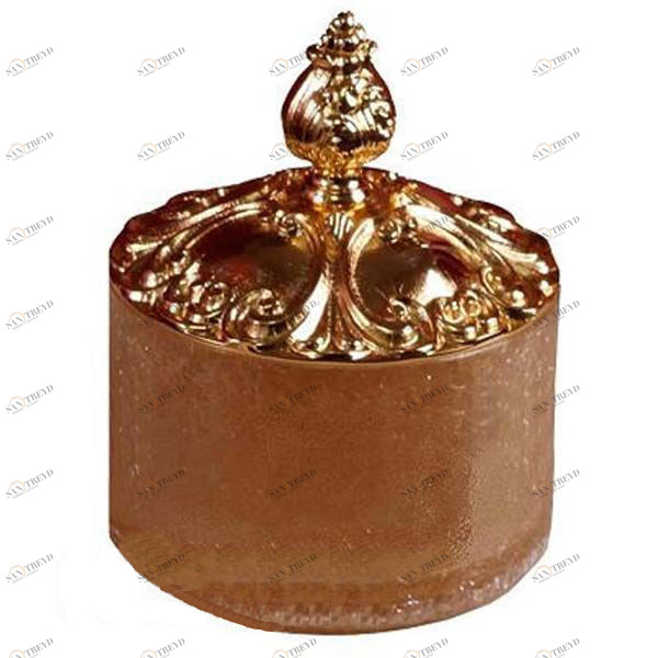 Баночка высокая MIGLIORE Elizabetta ML.ELB-60.128.BR - бронза 