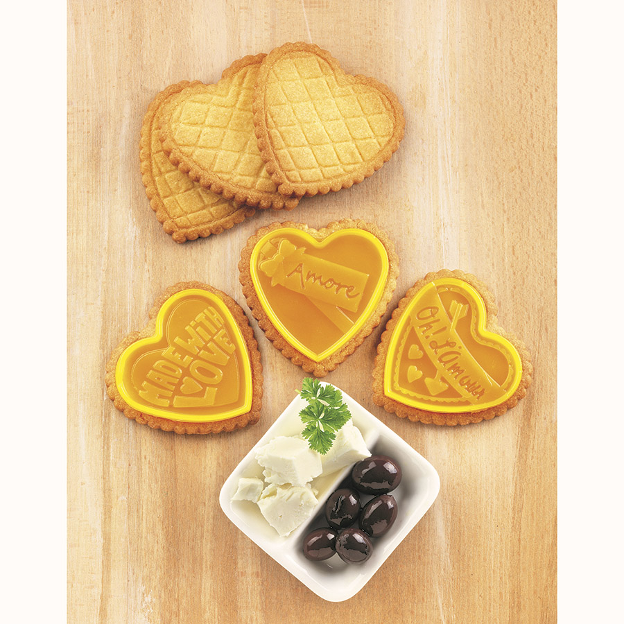 22.166.77.0065 Набор для приготовления печенья cookie love Silikomart  - Вид №1