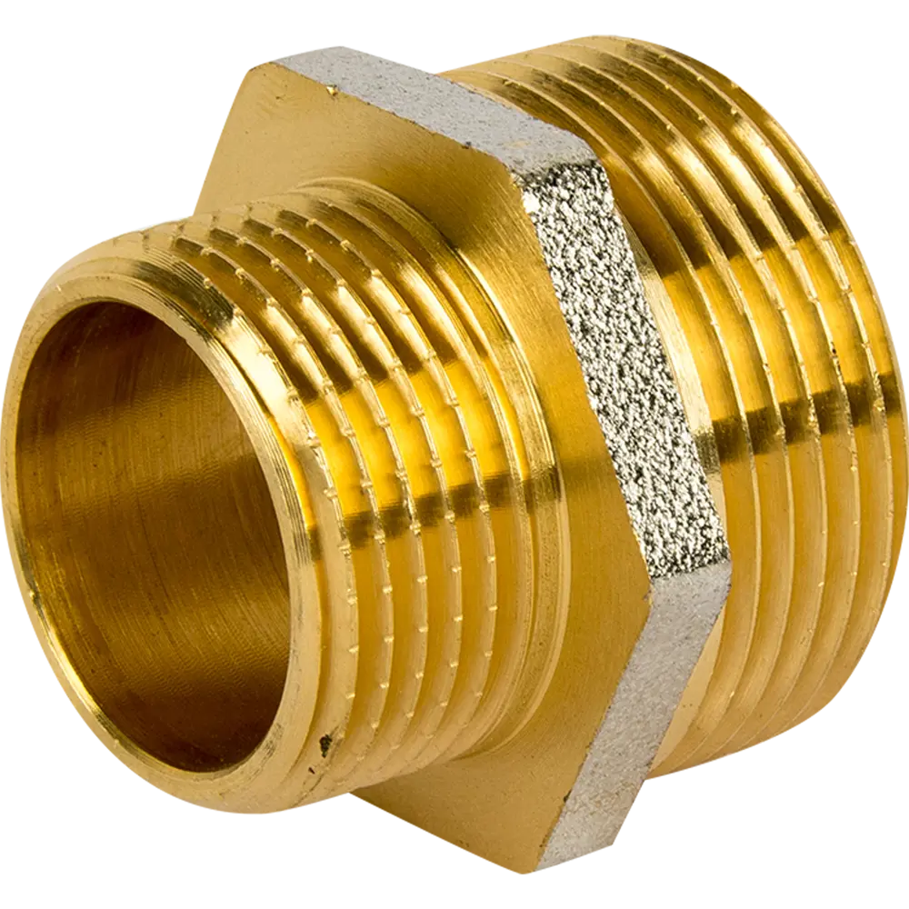Ниппель переходной 1 1/4"x1" НР мм никелированная латунь 027-8977 Santreyd STLM-2060085