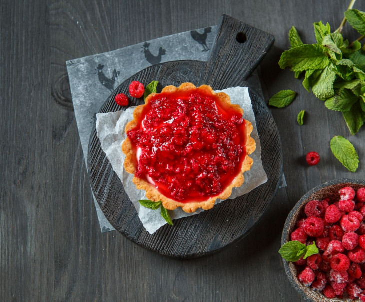 8368 Корзинка с малиной Вкусляндия 