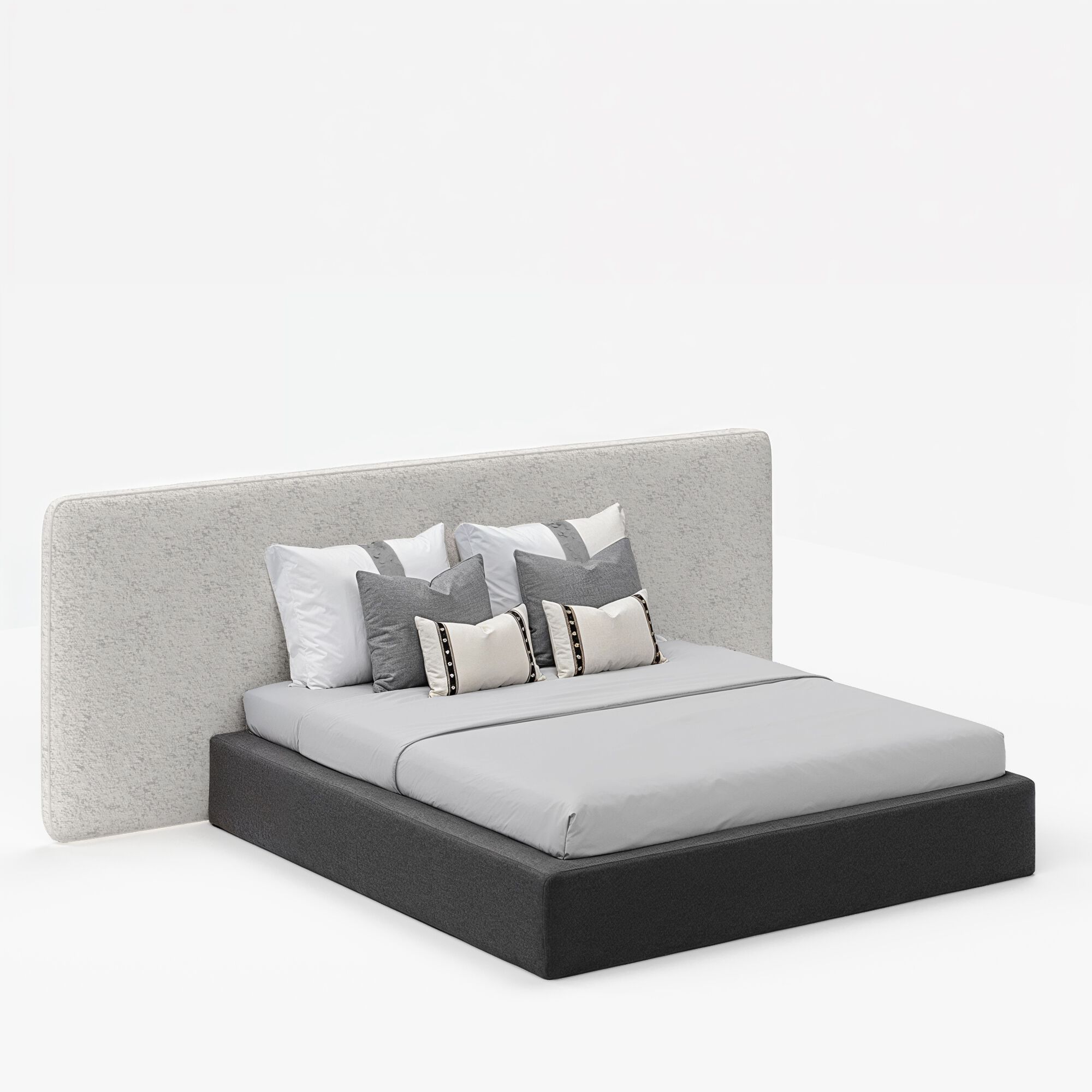 Двуспальная мягкая кровать из ткани Marianna Piccolo Мария ARCH-00036403 - Вид №2