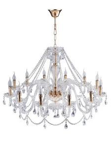 Подвесная люстра Vitaluce V5086/12 VITALUCE ДИЗАЙНЕРСКИЕ 220016 Золотой