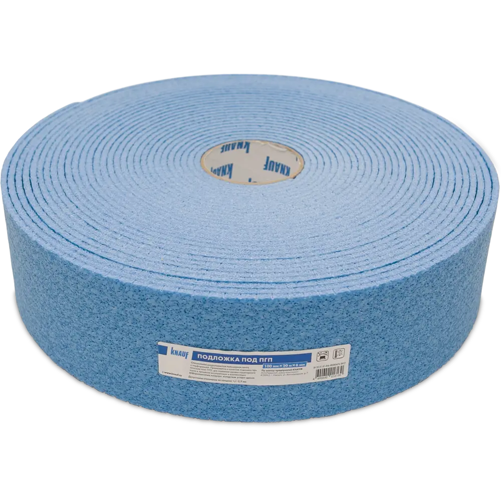 Подложка для пазогребневых плит звукоизоляционная Knauf 100 мм STLM-2135359