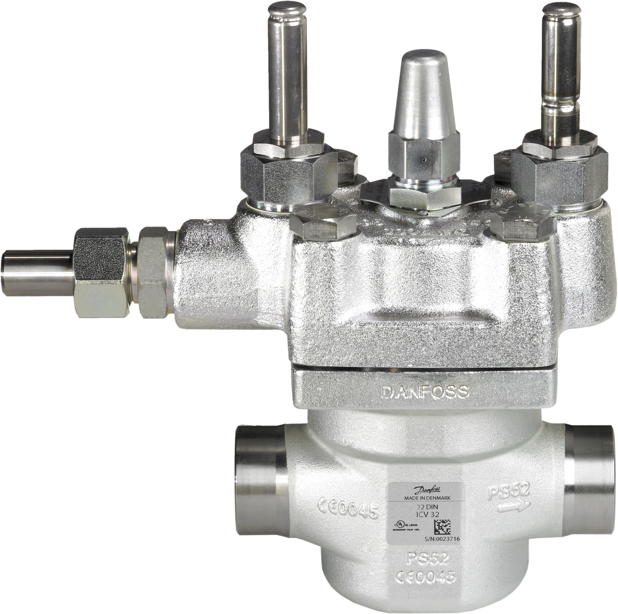 Danfoss ICLX — двухступенчатые клапаны ICLX 32 (D 32) Клапан соленоидный 027H3040  - Вид №6