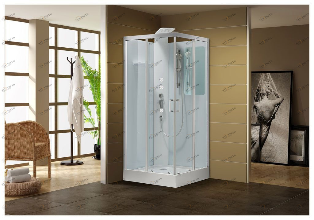 Душевая кабина Aquanet Passion S 90x90, прозрачное стекло 00213317