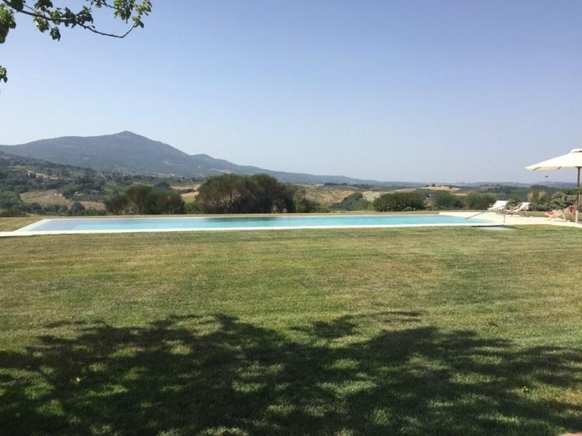 INDALO PISCINE Пейзажный бассейн из травертина с водопадом sun-id-1478056 - Вид №3