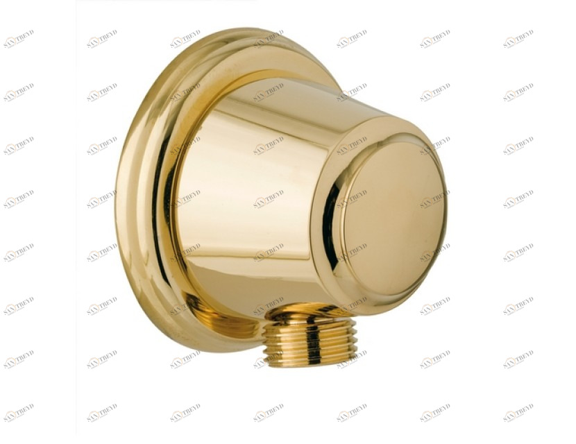 046026.000.00 Настенный водяной пробойник 1/2 " Золото 24К Mestre 