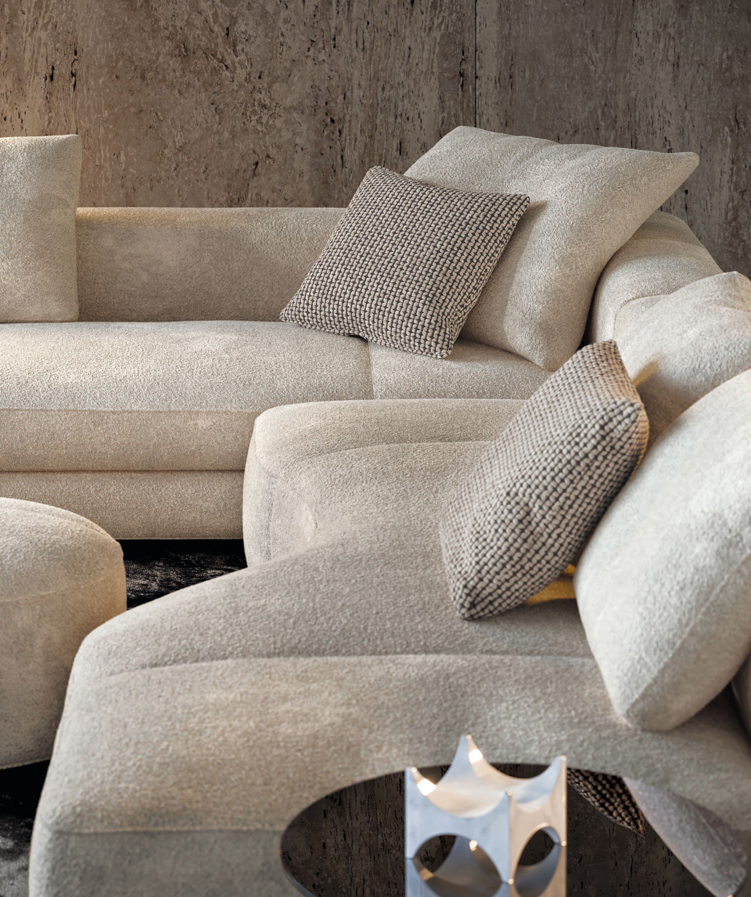 Модульный тканевый диван Minotti Yves ARCH-00127940 - Вид №23